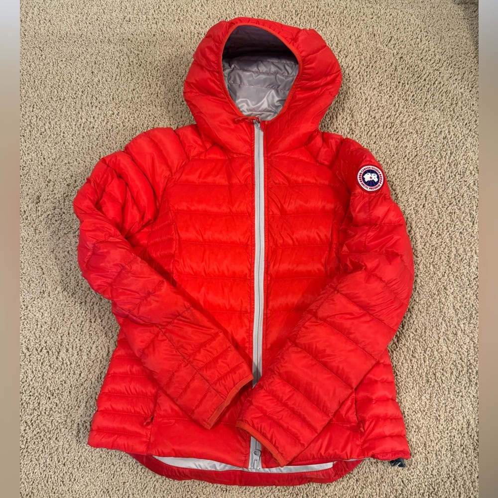 Canada Goose Women's Vibrant Red Puffer Jacket